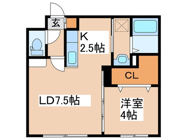 シティレジデンス北３６条の物件間取画像